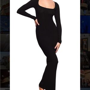 SKIMS Soft Lounge Long Sleeve Dress